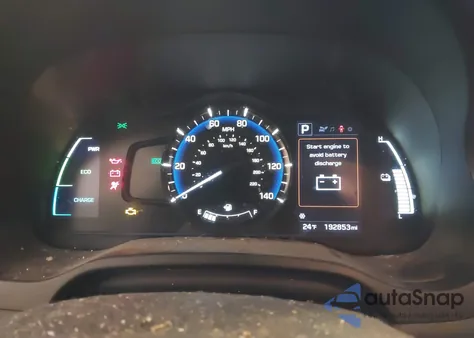 2017 Hyundai Ioniq Hybrid Blue from USA, damaged, VIN KMHC65LC1HU036827